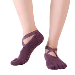 Anti Slip Yoga <b>Socks</b> For <b>Grip</b> Home Workout Barre Pilates Ideal Cushion <b>Socks</b> Anti Slip Workout Barre Pilates Dance <b>Socks</b> - Product Image 1