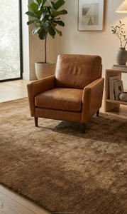 Tapis en laine doux et moelleux, tufté à la main, avec dos antidérapant, personnalisation disponible pour la décoration de chambre - Product Image 6