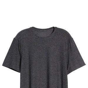 Camiseta de Algodón Lisa para Hombre, Transpirable, Suave, Ligera, Cómoda, Informal, para Uso Diario, Top de Verano - Product Image 5