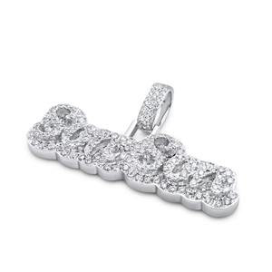 จี้เพชร VVS ผลิตตามสั่งในทอง 10K_14K รับรองโดย GIA เพชรคลาสสิกแบบเติมเต็ม ของขวัญสำหรับทุกเพศ - Product Image 3