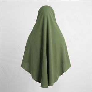 Pañuelo Hijab Sólido Transpirable, Tela Suave y Ligera, Cómodo para Uso Diario, Moda Modesta, Cubrecabeza para Mujeres Musulmanas - Product Image 2