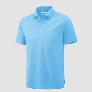 Chemise jaune à manches courtes pour homme, couleur unie, coupe décontractée, tissu en toile, séchage rapide, 180g, design boutonné - Product Image 5