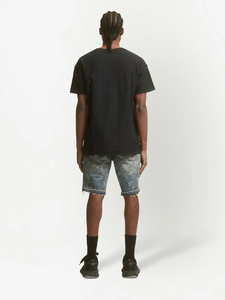 Shorts de Mezclilla Desgastados para Hombre, Corte Recto, Cintura Media, Rotos, Casuales, de Verano, en Tela de Algodón - Product Image 6