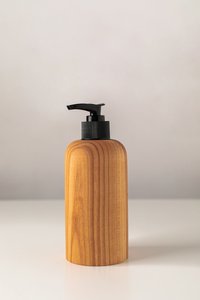 Wooden Bathroom Set Four-Piece Rectangle Minimalist Eco-Friendly <b>Soap</b> Dispenser Toothbrush <b>Holder</b> <b>Soap</b> Dish Bathroom Set - Product Image 2