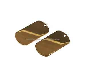 Best Price High Quality Brass Medal Laser Engraved Custom Shape Europe Dog (Set 2)By Metal Overseas - Product Image 5