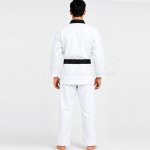 Uniforme de Taekwondo Dobok de Alta Calidad 100% Algodón, Tela Ligera en la Parte Delantera, Secado Rápido y Transpirable para Entrenamiento, Práctica y Competencia - Product Image 5