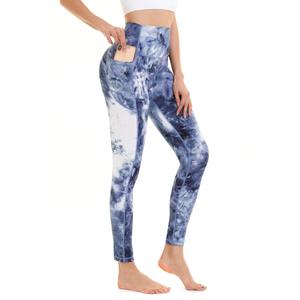 New Style Women's Yoga Workout Mid Waist Casual Spandex Polyester <b>Leggings</b> Active Wear <b>Seamless</b> Wholesale Rate Price Custom - Product Image 3