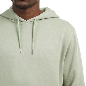 Sudadera con Capucha Extra Grande para Hombre, de Algodón Grueso, Lisa, con Estampado Invernal Recortado, Impresión Digital - Product Image 4