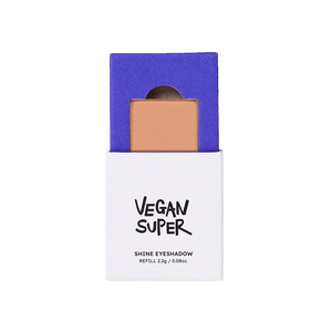 [VEGANSUPER] Vegan Single Shine Eyeshadow Palette for Soft Matte Glow Glitter and Daily Nude Mono <b>Eye</b> <b>Shadow</b> - Product Image 1