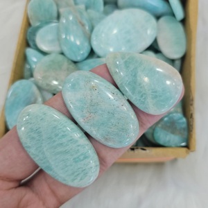 Lote de Cabujones de Amazonita al por Mayor, Precio por Kilo, Directo de Fábrica - Product Image 1