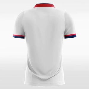 Football Jersey New <b>Model</b> Digital Print White Red Adult Football Uniform Soccer Kits Men Polyester Quick Dry Sleeveless Custom - Product Image 2