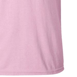 T-shirt Décontracté Rose Brodé Tendance pour Femme à Manches Courtes et Col Rond avec Motif Décoratif sur le Devant – Haut en Coton Tendance pour Dames - Product Image 4