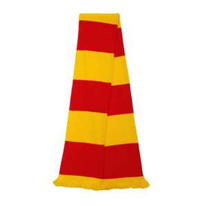 Bufanda de punto acrílica 100% personalizada unisex, a prueba de viento, al por mayor, nuevo diseño en colores del equipo, bufanda de punto jacquard estilo streetwear para aficionados. - Product Image 5