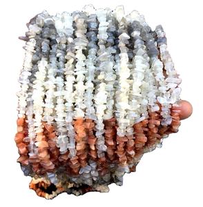 High Quality 16-Inch Long Strand Natural Multi Moonstone Smooth Uncut Chips Premium <b>Loose</b> <b>Beads</b> for Jewelry Bracelet Gemstone - Product Image 1