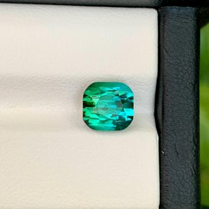 Piedra de Turmalina Verde Natural, Gema Facetada Suelta, Calidad Premium para Joyería, Piedra Preciosa - Product Image 1