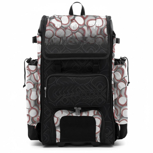 Sacs de baseball sportifs avec logo personnalisé, sacs de baseball par sublimation, prix de gros, sacs à roulettes, sacs de baseball en polyester pour adultes - Product Image 1