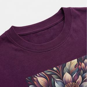 T-shirt personnalisé pour femme, manches longues, col rond, en coton biologique de luxe, pré-rétréci, certifié GOTS, coupe classique, doux et confortable - Product Image 4