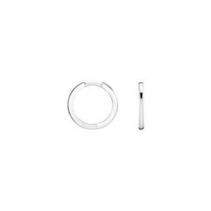 14K 18K Gold Plain Huggie Hoop <b>Earrings</b> High Polish Classic Round Loop Seamless <b>Hinged</b> Clicker Minimal Sleeper Pair Wholesale - Product Image 3