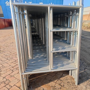 Échafaudage <span class=keywords><strong>de</strong></span> construction en tube tubulaire pour façade, système tour, avec cadre en H, d'<span class=keywords><strong>occasion</strong></span> à prix abordable, à vendre - Product Image 3