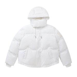 แจ็กเก็ตปลาปักเป้าแฟชั่นฤดูหนาวสำหรับผู้ชายปกตั้งสไตล์ไฮสตรีทดีไซน์แบบระเหิดสีดำบนผืนผ้าใบ - Product Image 6