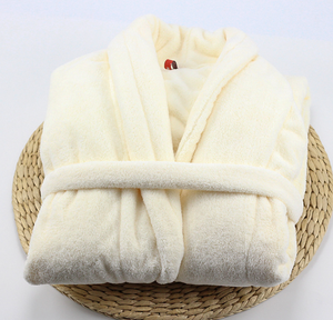 Nesta Sports Wholesale Luxury Thick Bathrobe Adult <b>Women</b> & Men Coral Fleece Polyester Home & Gift Bathrobe - Product Image 5