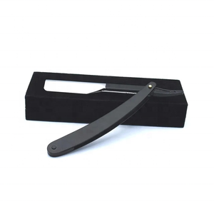 Custom Colors Professional Straight Razor Vintage Manual Stainless Steel Blade Shaving Retro Folding Knife Holder <b>Men</b> Barber - Product Image 6