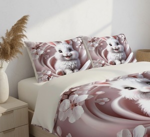 Juego de Ropa de Cama de Lujo Tamaño Queen, Estampado, para Todas las Temporadas, Nuevo Diseño Moderno para el Hogar - Product Image 3