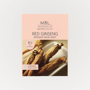 Mascarilla facial coreana Embiel Hongsam Intensive Mask Sheet, 10 unidades, mascarilla facial, mascarilla coreana. - Product Image 1