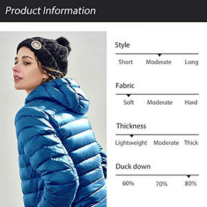 Doudoune de luxe pour homme en duvet d'oie, manteau d'hiver personnalisé de haute qualité avec col montant, fermeture éclair métallique vintage et capuche brillante - Product Image 4