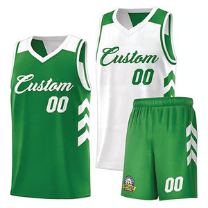 Maillots de basket personnalisés en sublimation en gros, respirants et à séchage rapide, tenues de basket pour jeunes, uniformes de basket - Product Image 1