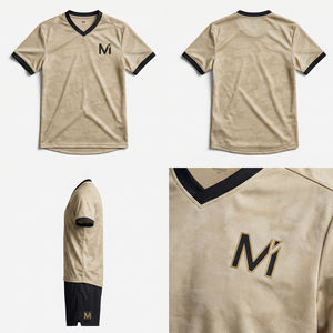 Uniforme de fútbol profesional para hombre, conjunto de entrenamiento, camiseta y pantalones cortos transpirables, ropa deportiva para gimnasio, MALUZA INDUSTRIES - Product Image 6