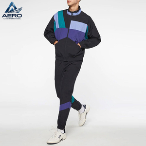 Training Wear Suit Men 2026 <b>Wind</b> <b>Breaker</b> Tracksuit Made In Pakistan Street Wear Lightweight Men's Windbreaker Sets - Product Image 2