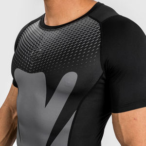 Rashguard à manches courtes pour homme, manches longues pour le fitness, le grappling et l'entraînement MMA, vêtements d'extérieur de haute qualité - Product Image 2