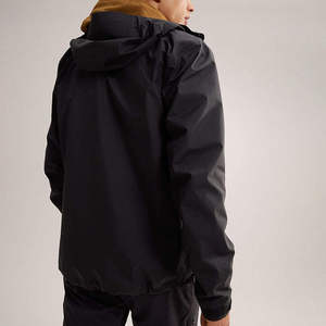 Chaqueta Cortavientos de Lona Impermeable de Invierno con Logotipo Personalizado para Hombre, Ropa de Caza con Cremallera Completa y Capucha - Product Image 2