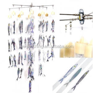 NOUVEAU ARRIVÉ OEM Ballyhoo Holographic Garfish Flash DredgeTeaser Fish Strips Dredge Spreaders Bars Accessoires pour leurres de <span class=keywords><strong>pêche</strong></span> - Product Image 3