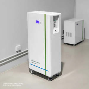 15kWh 51.2V Residential <b>Battery</b> Energy Storage System with Rolling Cabinet LiFePO4 Home <b>Backup</b> LCD Display Buttons CAN RS485 - Product Image 6