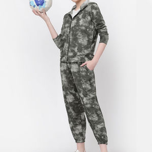 Conjunto Deportivo Informal de Algodón Sublimado Personalizado al por Mayor, Talla Grande, Ropa de Invierno para Correr, de Alta Calidad para Mujer - Product Image 3