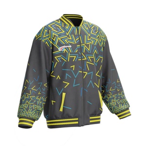 Chaqueta Bomber Varsity personalizada para hombre 2025 estilo informal bordado nombre Número ODM suministro para cortavientos de béisbol personalizado - Product Image 6