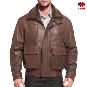 Veste en cuir respirante pour homme, design personnalisé Ryan Pro Gear, impression de logo sur mesure, conception OEM. - Product Image 1