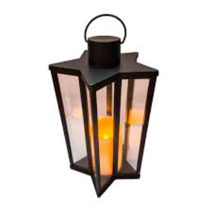 Outdoor Indoor Black Hexagonal Metal <b>Lantern</b> <b>Candle</b> Lights Decorative Hanging Garden Patio Home Decoration In Cheapest Price - Product Image 1