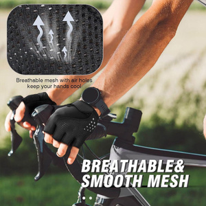 Guantes Deportivos de Medio Dedo de Alto Rendimiento para Entrenamiento, Fisicoculturismo, Ciclismo, Carreras, Gimnasio, Diseño de Logotipo Personalizado, Levantamiento de Pesas - Product Image 5