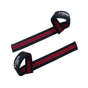 Sangles de musculation antidérapantes personnalisées, adhérence durable, sangles d'entraînement pour soulevé de terre et tractions en salle de sport - Product Image 2