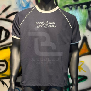T-shirt pour homme en coton personnalisé à manches courtes et col rond, haut décontracté et tendance, fabricant de vêtements en gros - Product Image 1