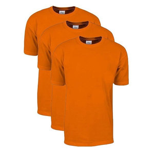 T-shirts pour hommes Shaka Wear 100% coton lourd 220g, coupe ample, sans motif - Respirant, manches courtes, col rond, streetwear décontracté - Product Image 6