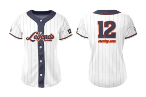 เสื้อเบสบอลผ้าโพลีเอสเตอร์เสื้อทีมออกแบบได้ตามต้องการ - Product Image 3