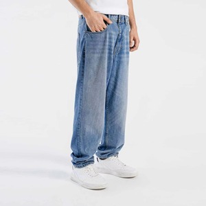 กางเกงยีนส์ผู้ชายทรงตรง สีน้ำเงิน ผ้ายืด สโตนวอช สไตล์ลำลอง ทันสมัย ใส่สบาย เหมาะสำหรับใส่ทุกวัน - Product Image 6