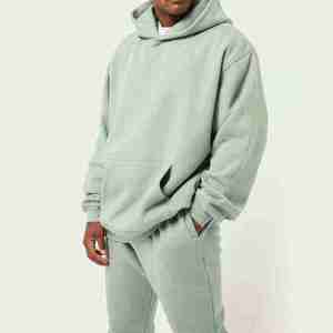 Trajes Deportivos de Hombre de la Mejor Calidad, 100% Algodón, Personalizados, de Felpa, Lisos, para Correr, Talla Grande - Product Image 3