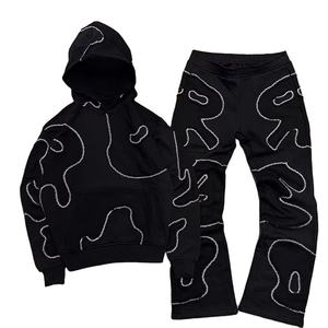Survêtement pour hommes, nouveau style populaire, avec strass, taille personnalisée, meilleure qualité - Product Image 6