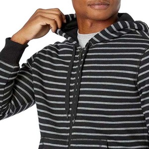 Sweat à capuche zippé pour homme de haute qualité avec impression de logo personnalisé et fermeture éclair intégrale - Product Image 5