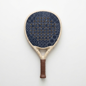 Raquette de padel légère en fibre de carbone et graphite, noyau EVA, cadre durable, surface texturée, poignée ergonomique, puissance et contrôle équilibrés - Product Image 3